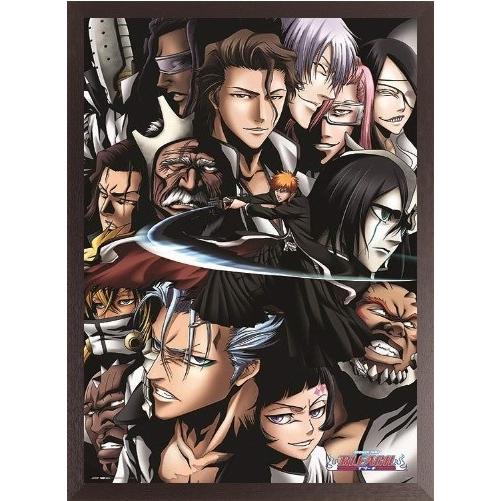 アニメ BLEACH ブリーチ ポスター 木製アートフレーム付 91.5×61cm