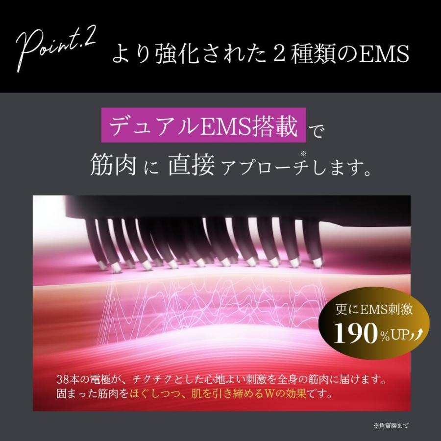 Brighte（ブライト） エレキブラシ プラス ブラシ型 美顔器 頭皮ケア