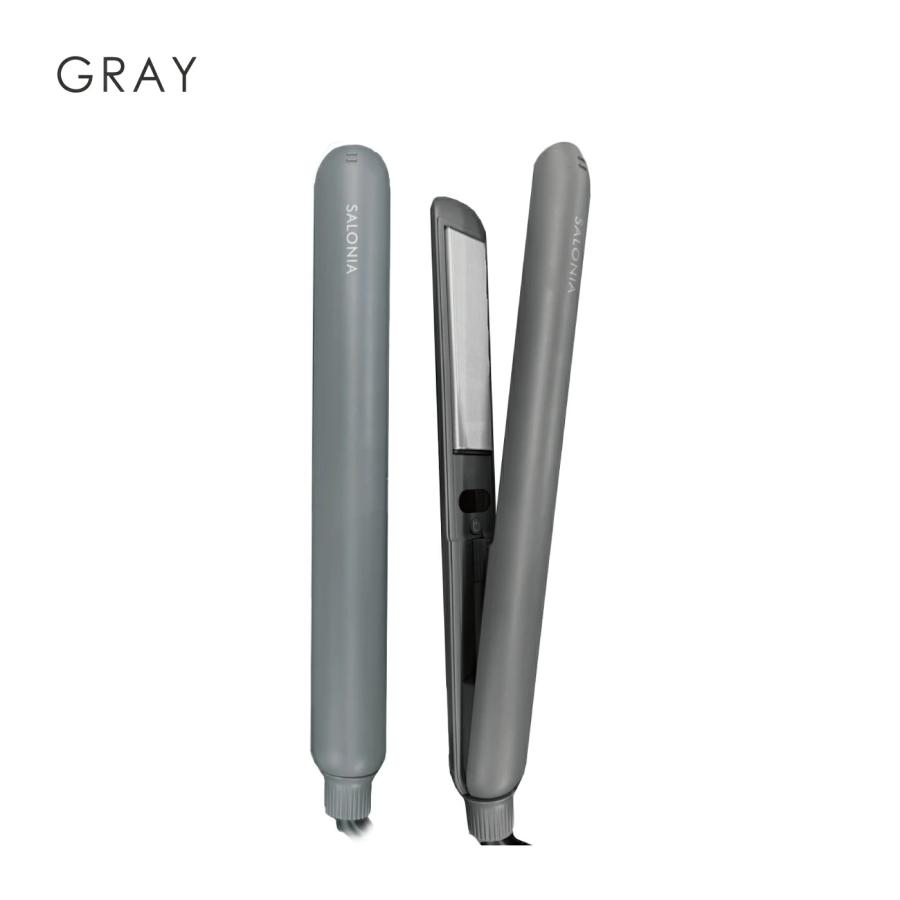 SALONIA（サロニア） スムースシャイン ヘアアイロン 24mm ストレート