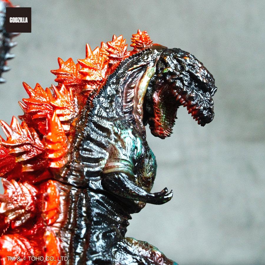 バーニングゴジラ 海ノ焔 ソフビ frog tree 即日発送 バーニングゴジラ