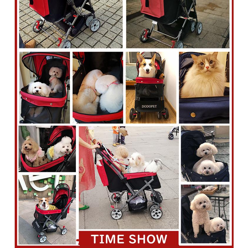 ペットカート 犬用ベビーカー 犬 カート 猫 バギー 猫犬兼用 3way 3色