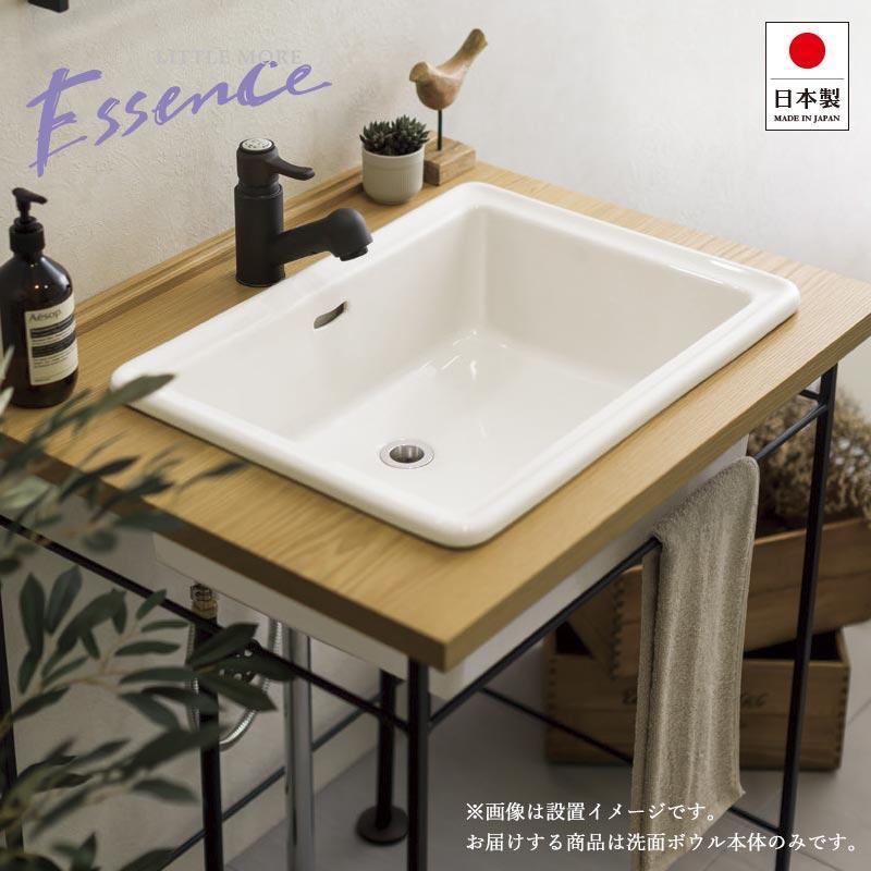essence 洗面ボウル 大型 埋込み 洗面ボール エッセンス Lレクタングル