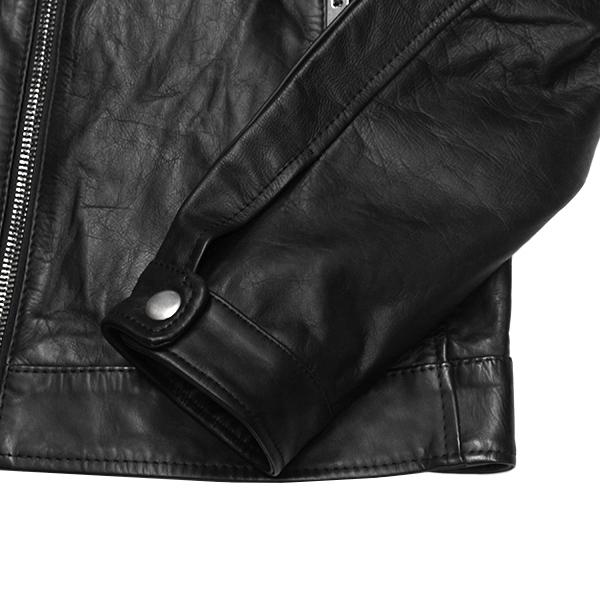 DIESEL（ディーゼル） レザー ブルゾン メンズ 革ジャン ライダース