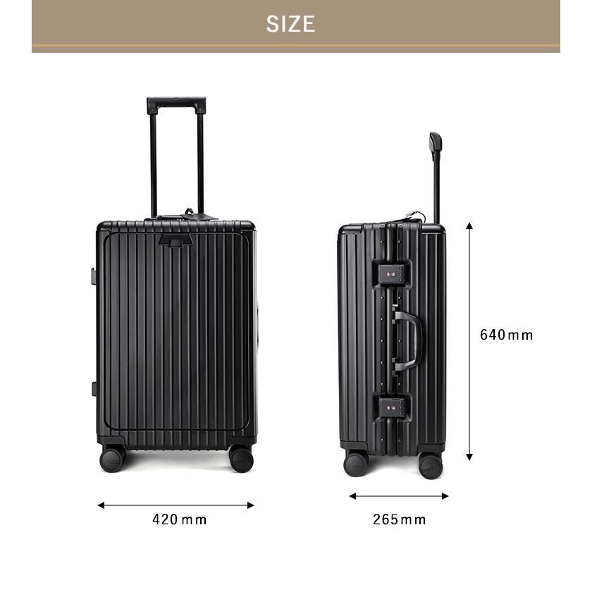 Libetee 多機能キャリーケース M リベティ キャリーケース 65L 無料