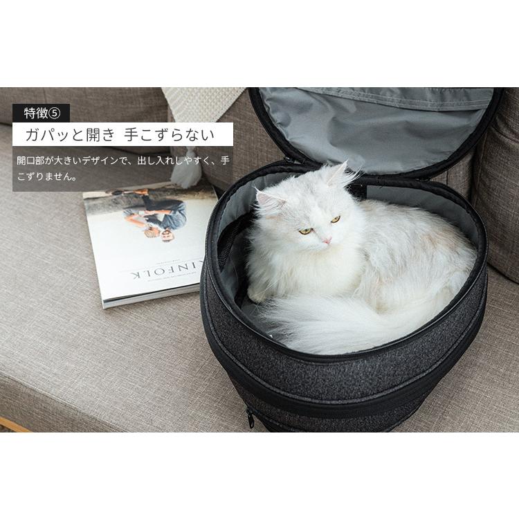 EGGY リュック型猫ハウス 大型猫 小型犬 ペットキャリー（CTJ） 海外