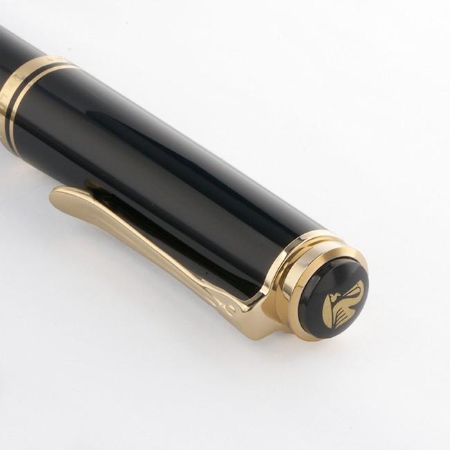 Pelikan（ペリカン） 万年筆 旧天冠 M400 ブラック 万年筆 (B