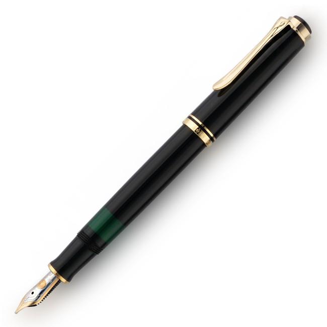 Pelikan（ペリカン） 万年筆 旧天冠 M400 ブラック 万年筆 (B