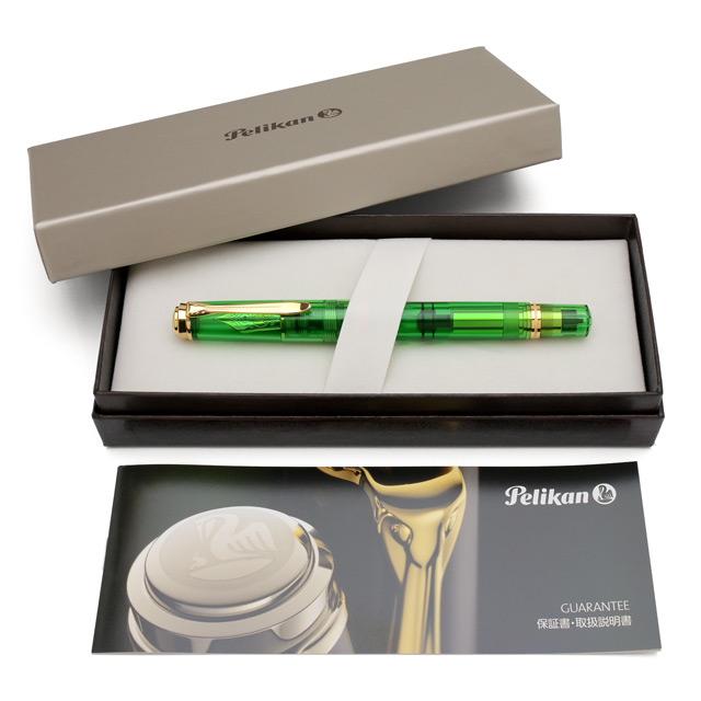 Pelikan（ペリカン） 万年筆 スーベレーン M800 グリーン