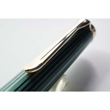 Pelikan（ペリカン） ボールペン スーベレーン K800 緑縞 新タイプ