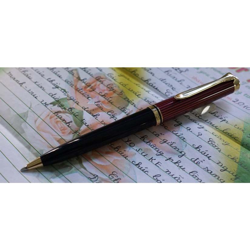 Pelikan（ペリカン） ボールペン スーベレーン K800 レッドストライプ