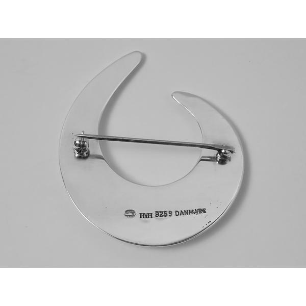 ハンスハンセン 三日月 ブローチ HAH 2 ジョージジェンセン