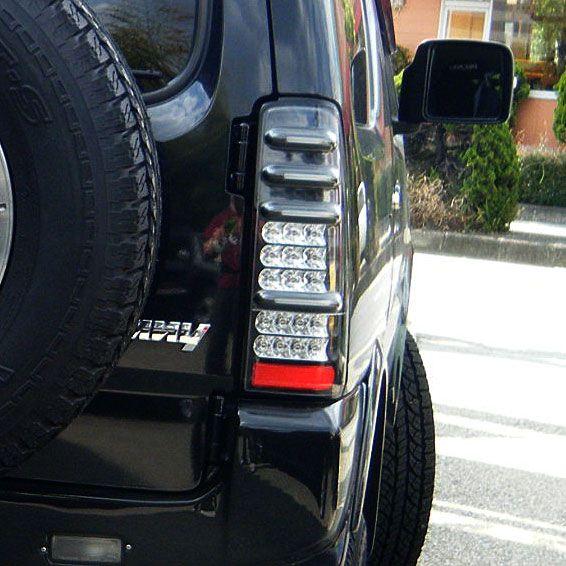 LEDテールランプ クリア・ブラック ジムニーJB23エムブロ ジムニー