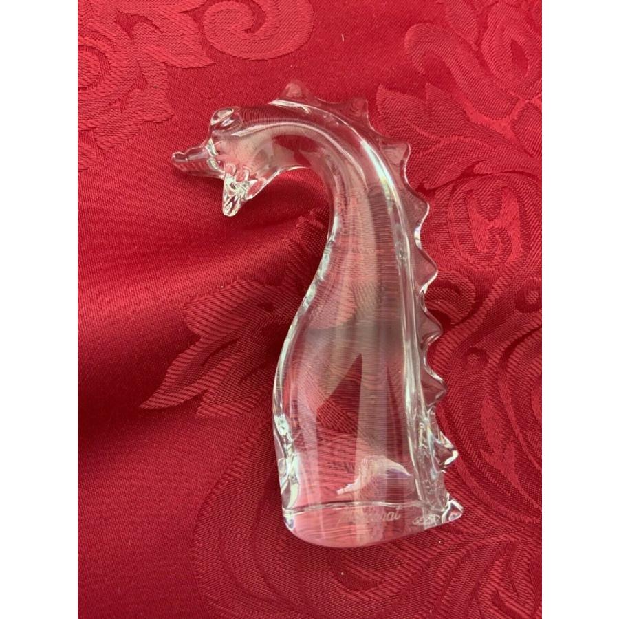 バカラ（Baccarat） 置物 ドラゴン 龍 クリスタル フィギュリン