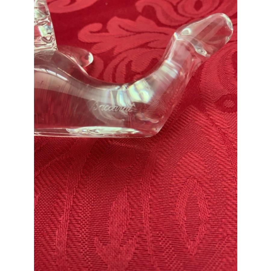 ざ*ー様 ❤️ Baccarat 笛を吹く 天使 オブジェ ❤️ クリスタル