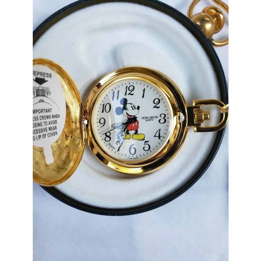 colibri コリブリ ディズニー ミッキーマウス ポリッシュゴールド懐中