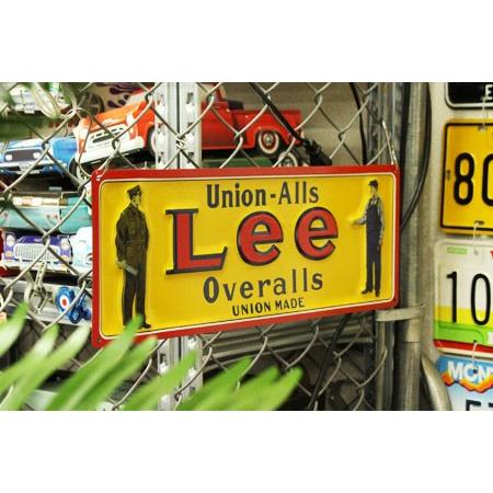 Lee 看板 サインプレート サインボード アメリカン インテリア 雑貨 壁