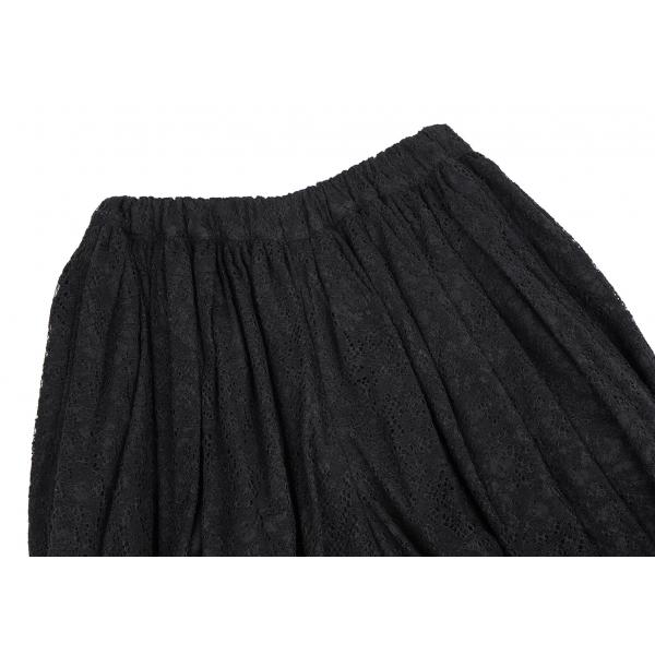 COMME des GARCONS（コムデギャルソン） 総レースかぼちゃパンツ 黒XS
