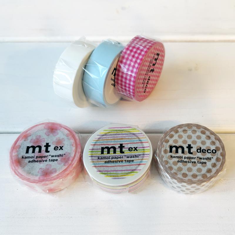 mt（エムティー） マスキングテープ カモ井加工紙 人気柄たくさん