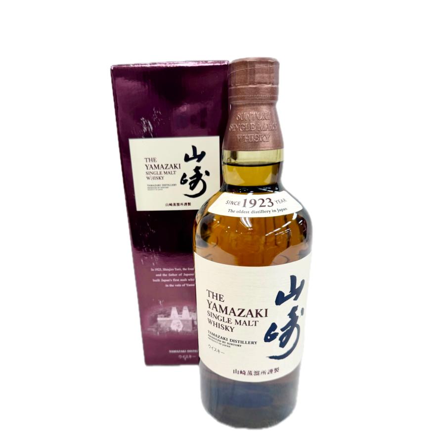 サントリー シングルモルトウイスキー 山崎 700ml 新品未開栓 ○未開栓