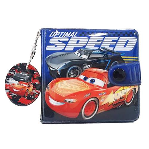 カーズ 財布 OPTIMAL SPEED ( 背景ブルー&ブラック ) 18273 CARS