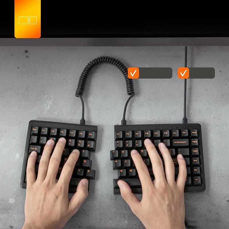 MISTEL（ミステル） Mistel Barocco MD770 RGB 有線 キーボード 英語