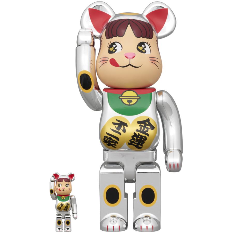 MEDICOM TOY（メディコム・トイ） BE@RBRICK 招き猫 ペコちゃん 金運