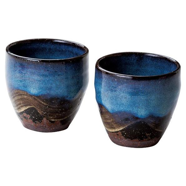 山根清玩 青萩 ペアカップ 【 萩焼】 : 虹八 kohya - 通販 - Yahoo