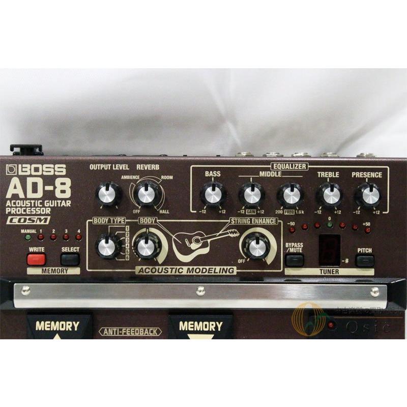 □BOSS AD-8□ステージ用アコースティック・ギター・プロセッサー□元