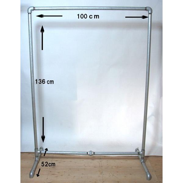 ガス管ハンガーラック 水道管 Sサイズ アイアンハンガーラック