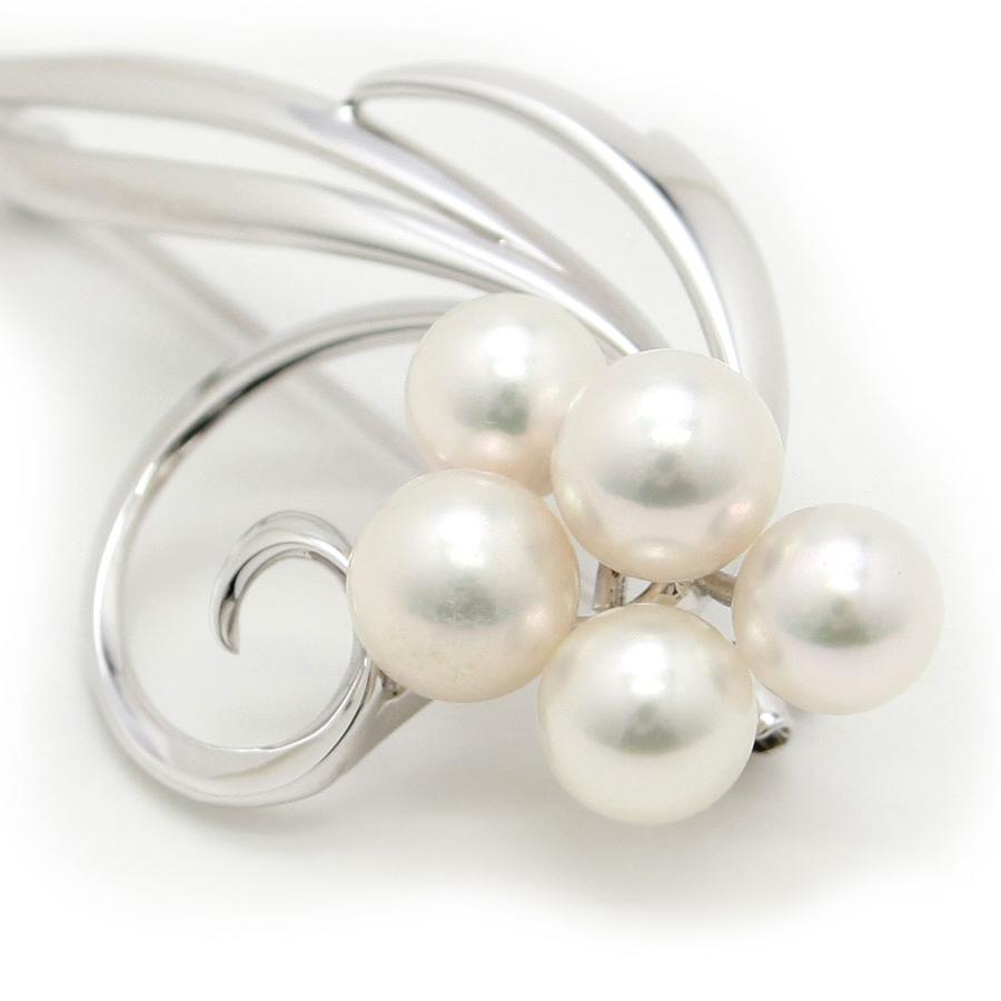 Mikimoto ブローチ 刻印あり シルバー製 未使用 MIKIMOTO ミキモト