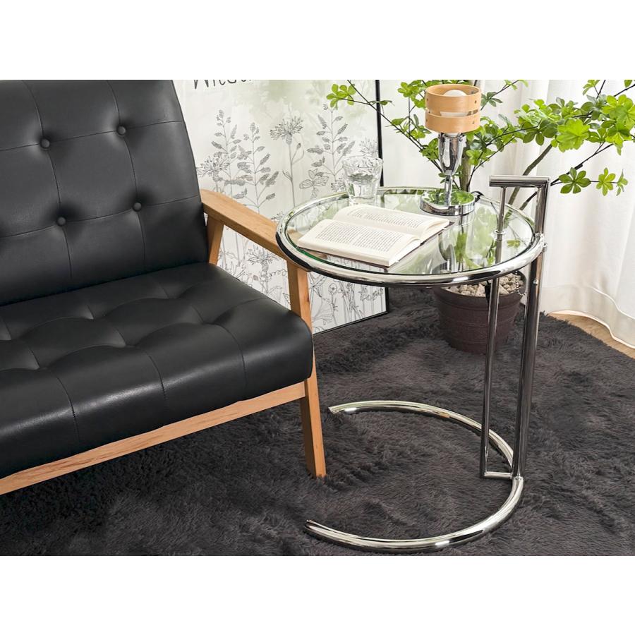 アイリーングレイ アジャスタブルテーブル 7段階調整 サイドテーブル