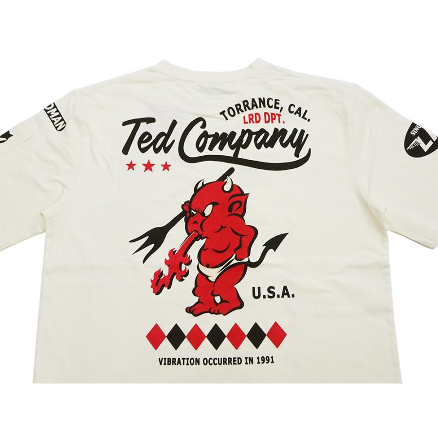 TEDMAN（テッドマン） Tシャツ ダイヤパターン スタンダード・テディ