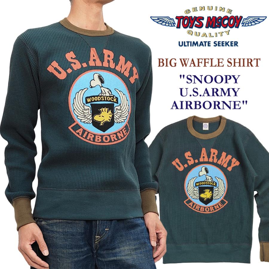 TOYS McCOY（トイズマッコイ） ビッグワッフル Tシャツ スヌーピー