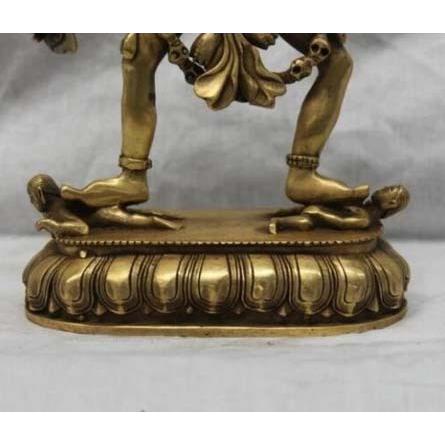 チベット仏教 真鍮製 金剛瑜伽女 荼枳尼天 仏像 ダキニ・ヴァジュラ