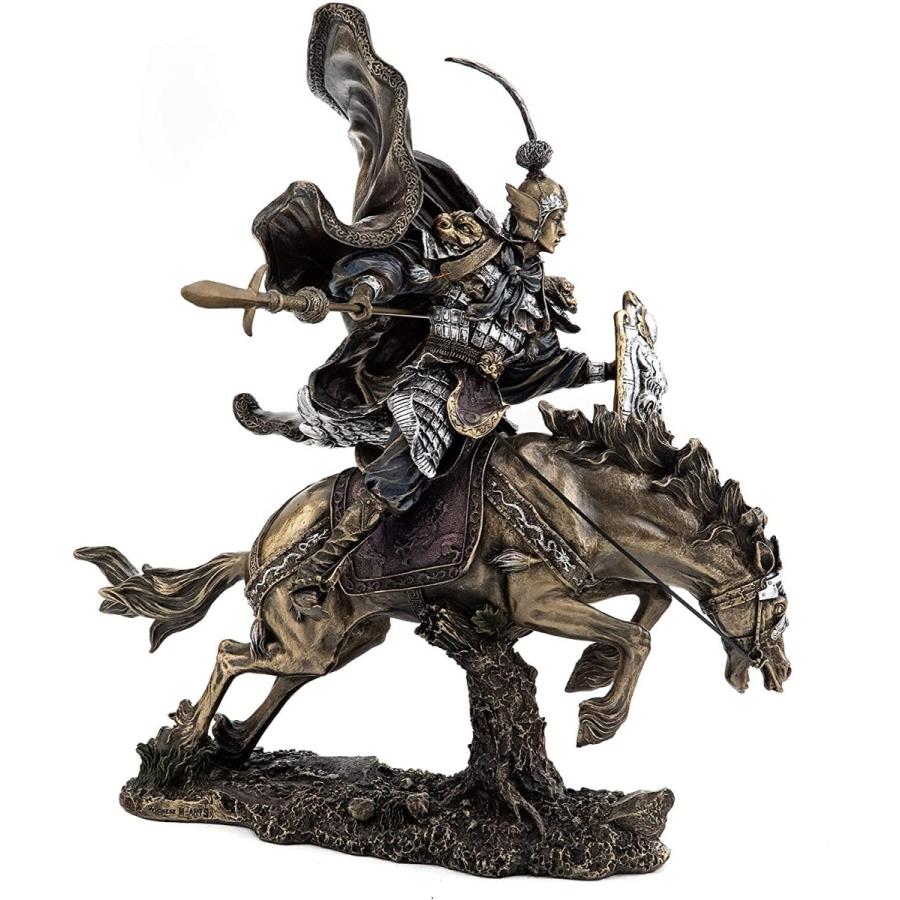 百花三国志 正子公也 諸葛亮孔明 フィギュア ブロンズ風 コールド