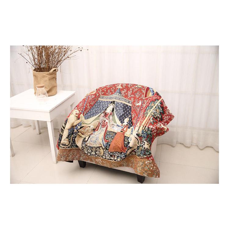 貴婦人と一角獣 我が唯一の望みに トレー 小物入 小皿 イタリア製 4枚