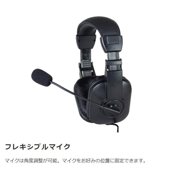 ヘッドホン ヘッドセット マイク付き ヘッドバンドクッション 4極