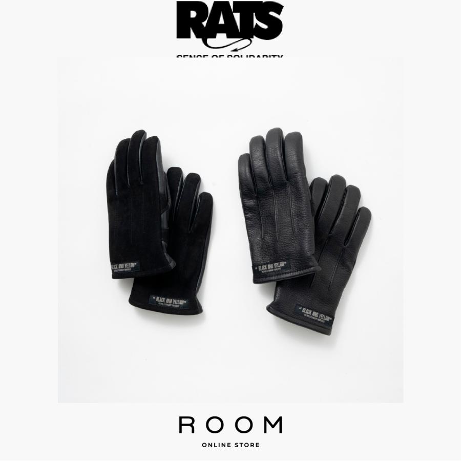 RATS ラッツ LEATHER GLOVE レザーグローブ Mサイズ