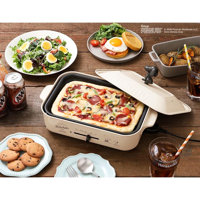 BRUNO（ブルーノ） スヌーピー ホットプレート たこ焼き器 たこ焼き