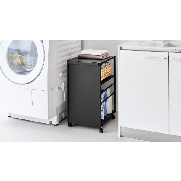 tower 特典付［ 目隠しワゴン タワー スリム 天板付き ］山崎実業