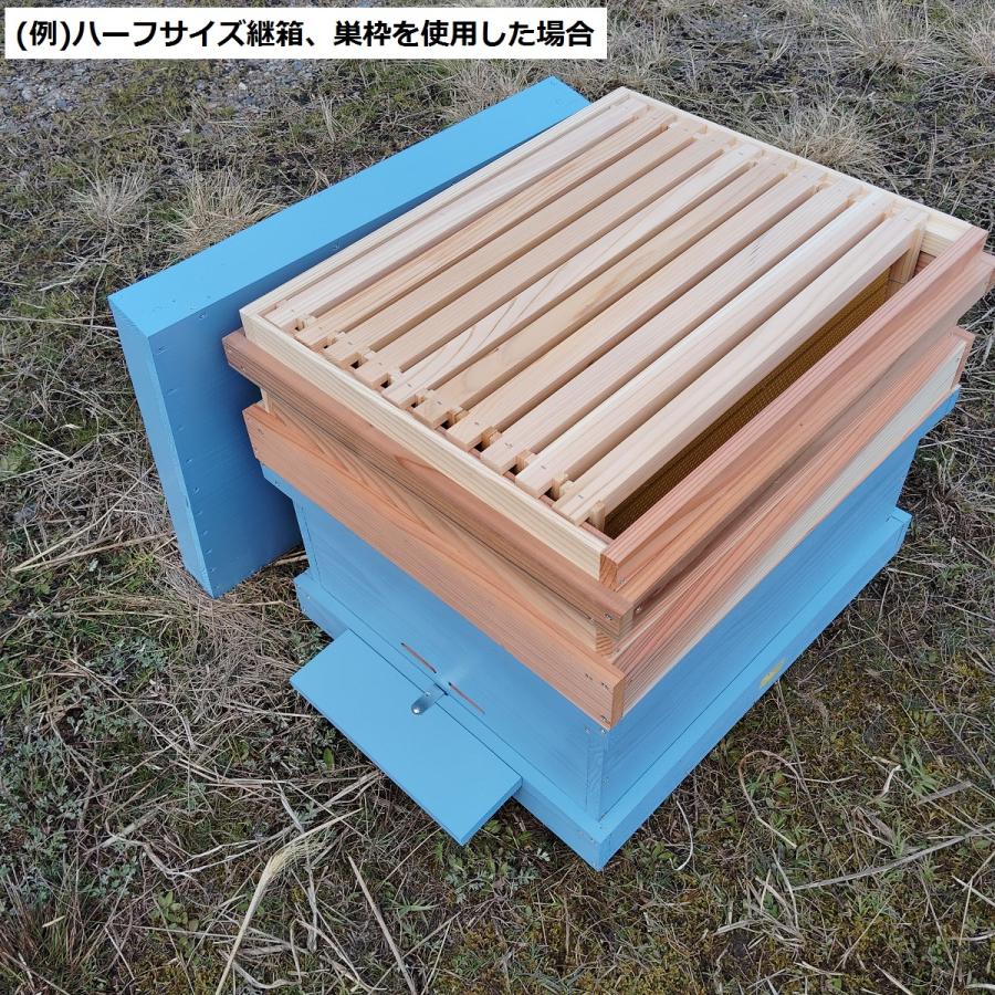 西洋ミツバチ巣箱 7枚がけ 西洋ミツバチ巣箱 7枚がけ