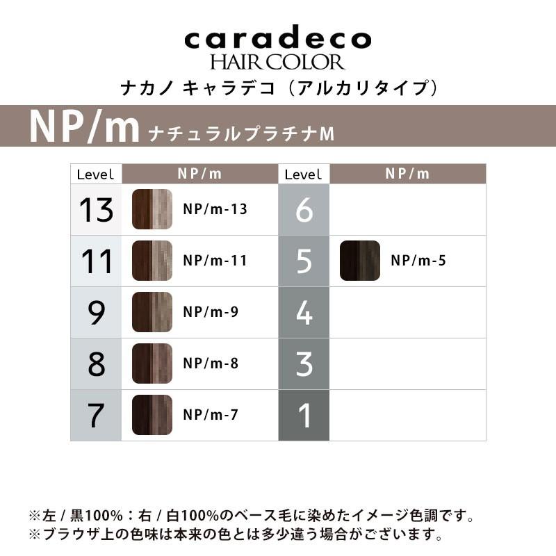 ナカノ キャラデコ アルカリタイプ モデレートカラー 1剤 ナチュラル