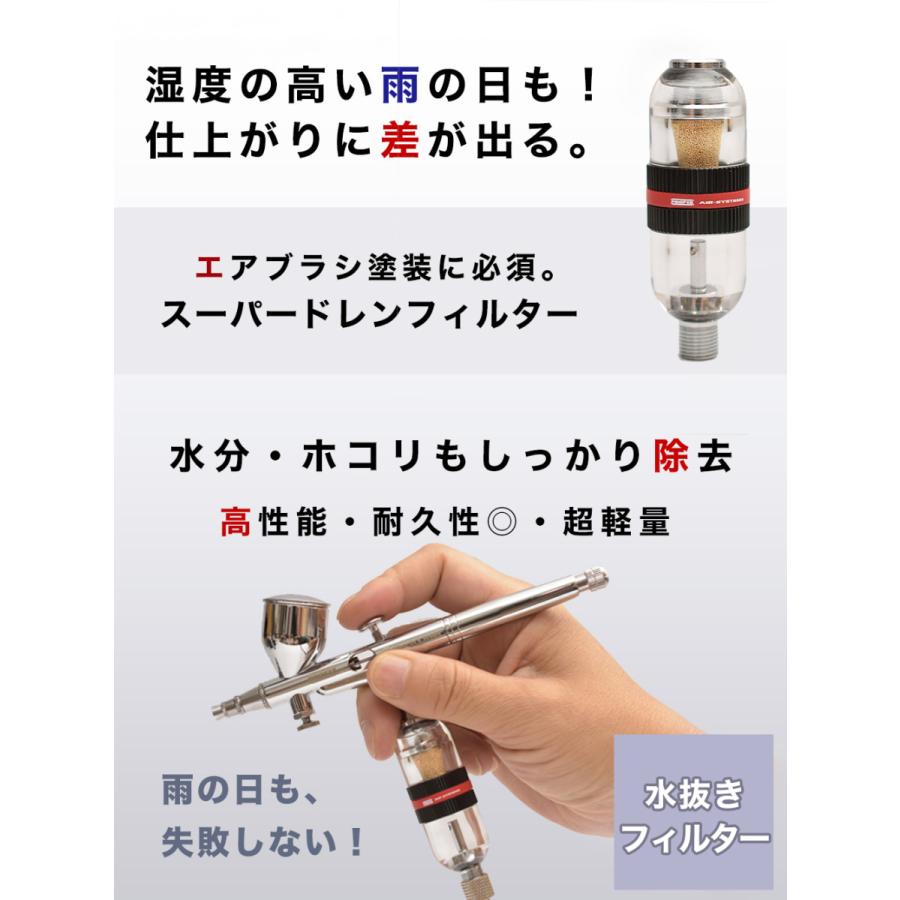 PROFIX エアブラシ 水抜きフィルター スーパードレンフィルター PROFIX