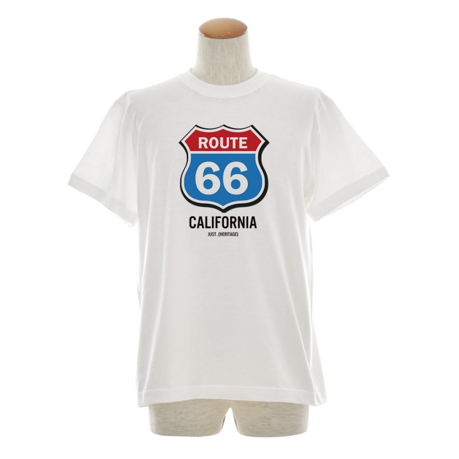 ルート66 Tシャツ カラー ジャスト 半袖Tシャツ メンズ レディース