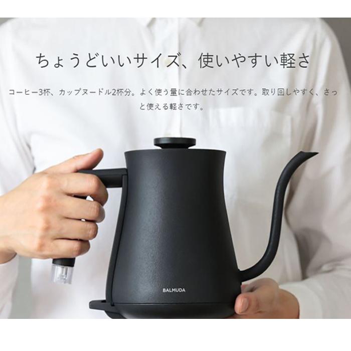BALMUDA The Pot (送料無料) バルミューダ K02A-BK 電気ケトル