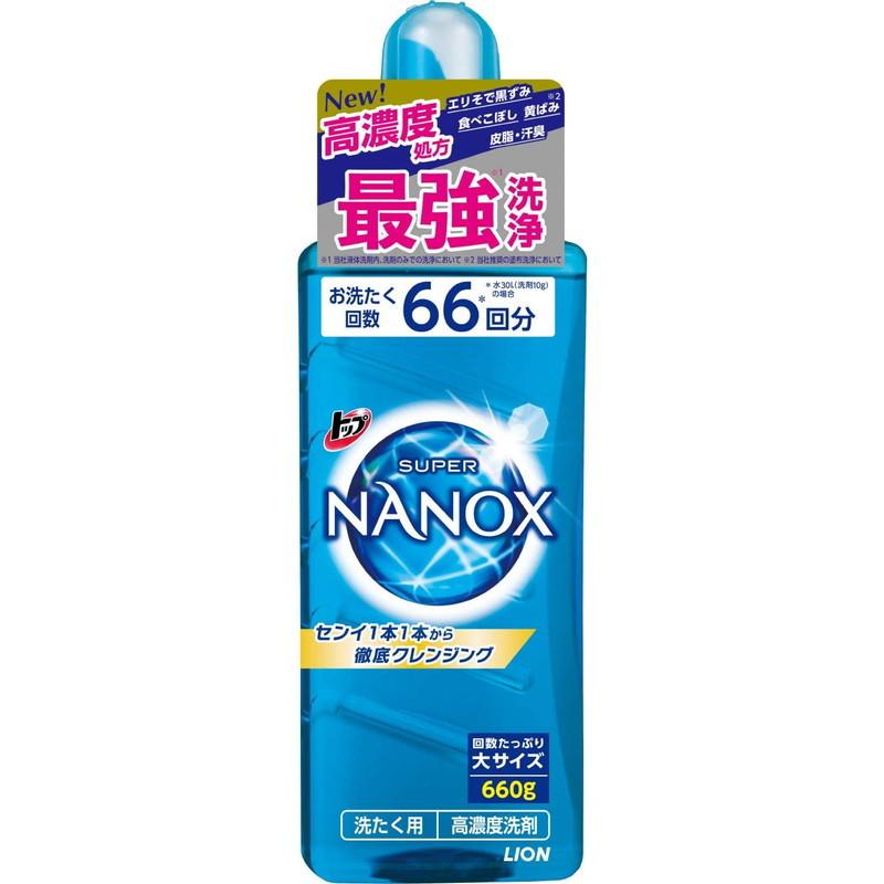 LION（ライオン） トップ スーパーナノックス NANOX 高濃度 洗濯洗剤