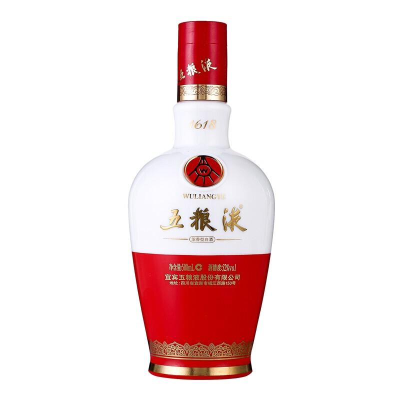 常温便】【白酒】五粮液1618 500ml×6本入 52° : 楽商事株式会社 - 通販
