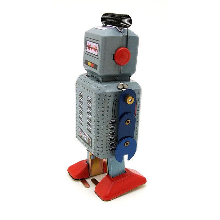 おもちゃ ブリキ ロボット君 懐かしい レトロ アンティークの