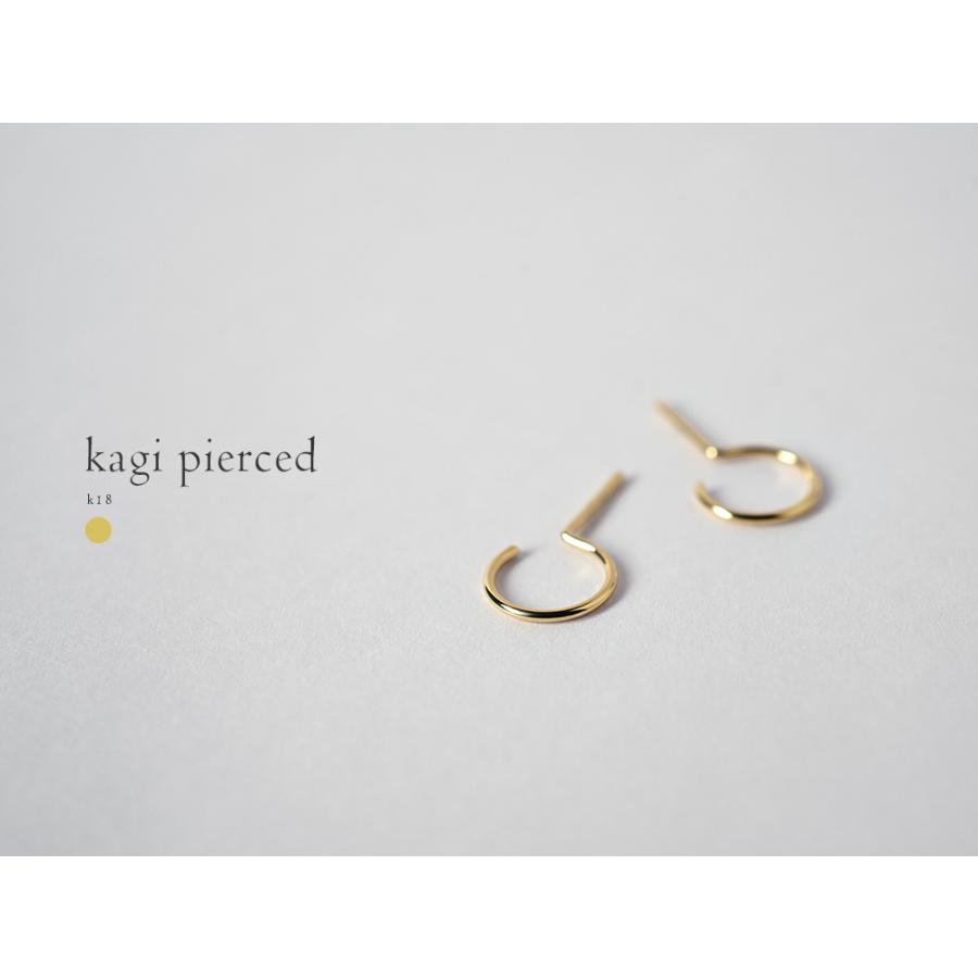 RAPA☆Narrow Gekko Pierced K18 ゴールドピアス RAPA wide gekko