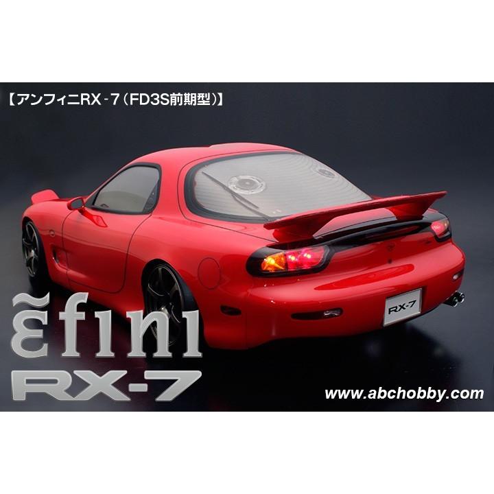 koji RX-7 FD3S ボディジャンク TT01シャーシ セット koji RX-7 FD3S